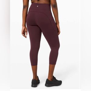 Lululemon Invigorate High-Rise Crop with Pockets 25”